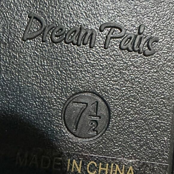Dream Pairs NWOT size 7 1/2 black pointy toe classic ballet flats. - Picture 7 of 8